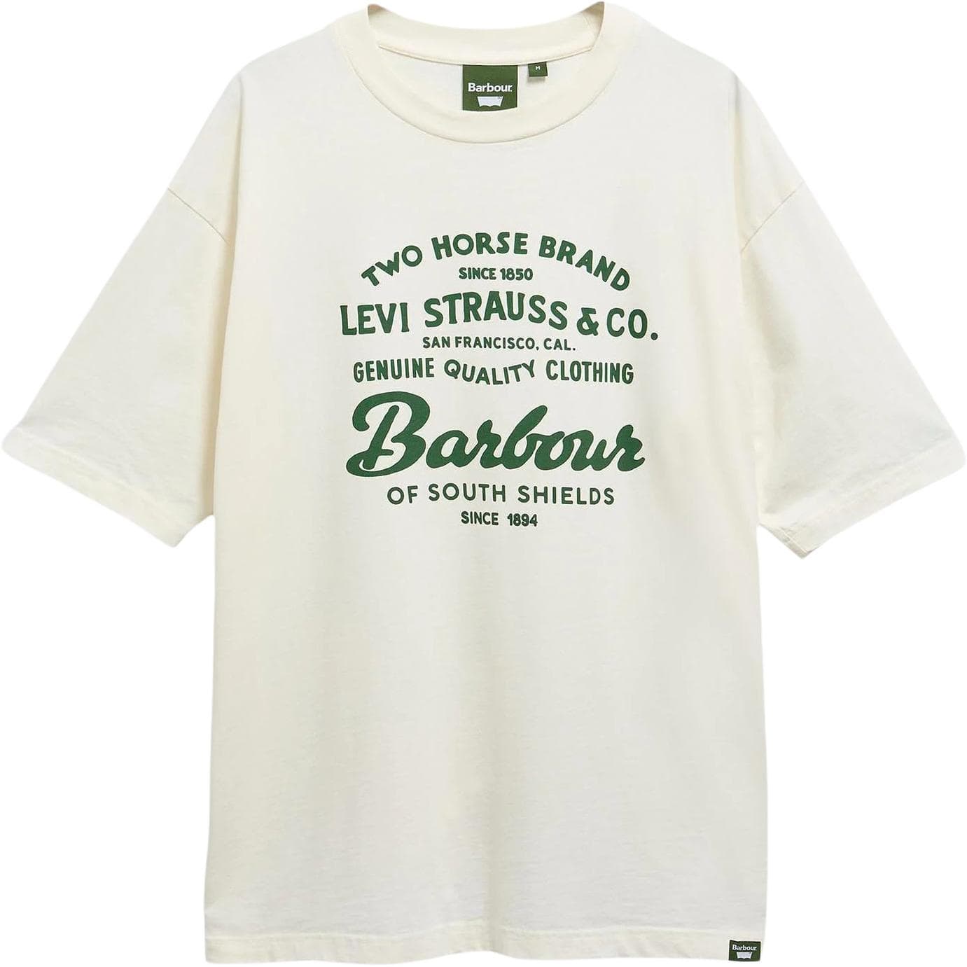 Футболка BARBOUR x Levi's FW25 T-Shirt Унисекс - изображение 1