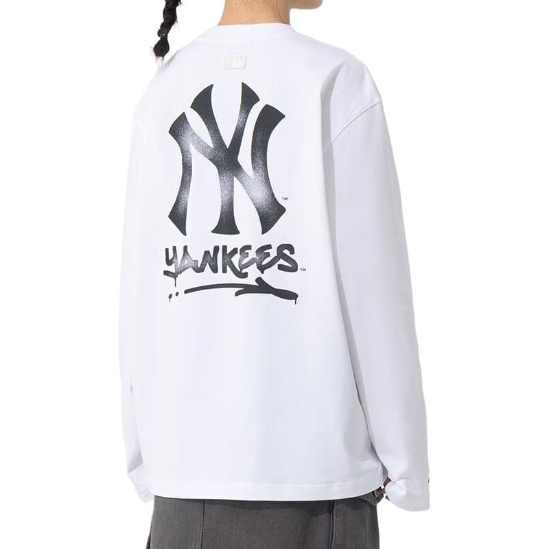 Футболка MLB New York Yankees T-Shirt Унисекс Белый - изображение 4