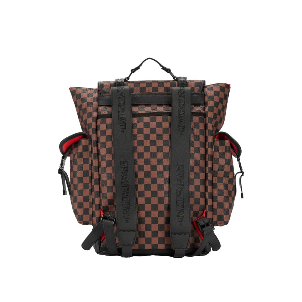 Рюкзак SPRAYGROUND ПВХ Рюкзак Стандартный (Standard) Унисекс Коричневый - изображение 5
