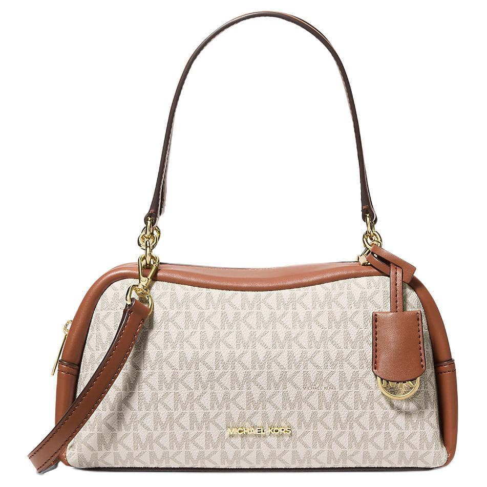 Мини-сумка MICHAEL KORS Cecily Холщовая Сумка через плечо Маленькая Женская Ваниль - изображение 1