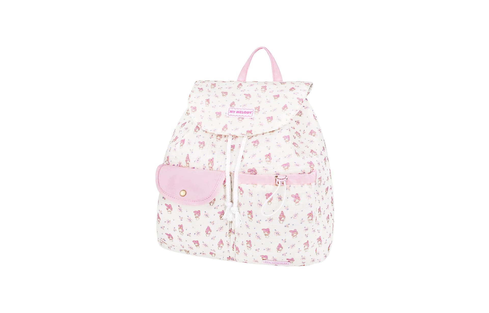 Рюкзак Санрио My Melody Хлопковое волокно Рюкзак Обычный (стандартный) Женские Розово-белый - изображение 2