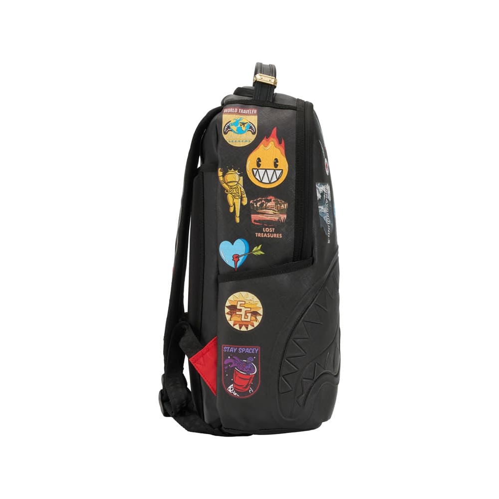 Рюкзак SPRAYGROUND ПВХ Рюкзак Стандартный (Standard) Унисекс Черный - изображение 4