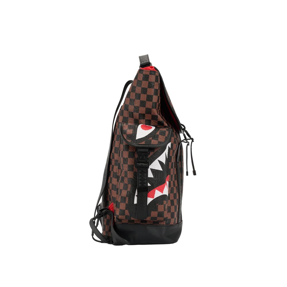 Рюкзак SPRAYGROUND ПВХ Рюкзак Стандартный (Standard) Унисекс Коричневый - изображение 4