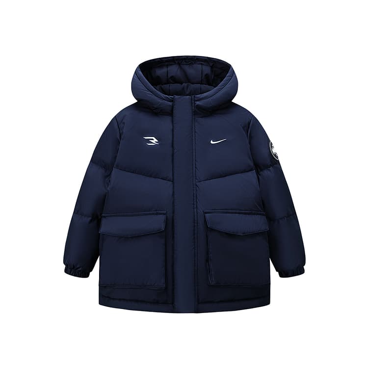 Nike 3Brand Индиго KIDS Пуховики - изображение 1