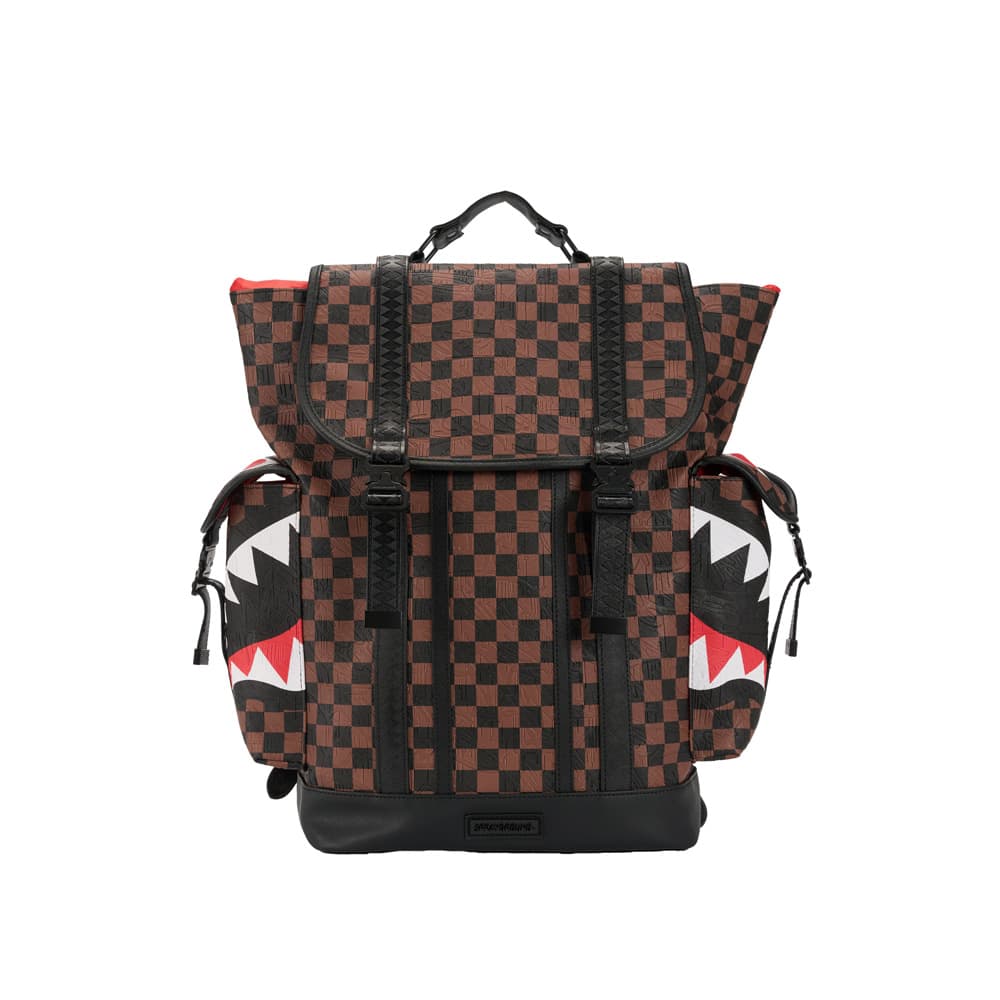 Рюкзак SPRAYGROUND ПВХ Рюкзак Стандартный (Standard) Унисекс Коричневый - изображение 1