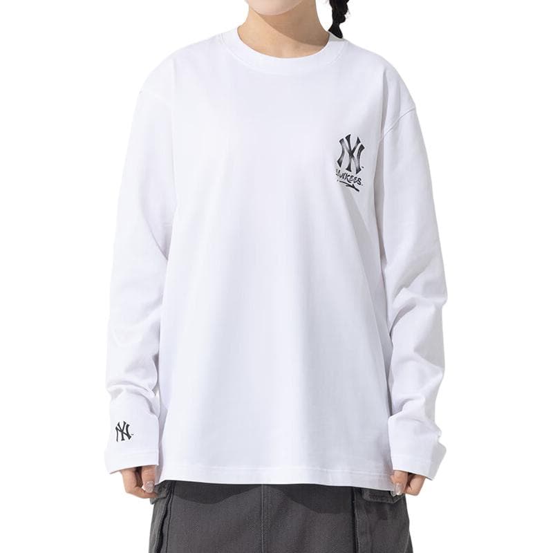Футболка MLB New York Yankees T-Shirt Унисекс Белый - изображение 3