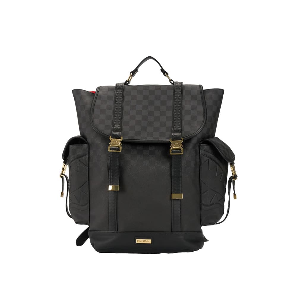 Рюкзак SPRAYGROUND ПВХ (поливинилхлорид) Рюкзак Обычный (стандартный) Унисекс Черный - изображение 1