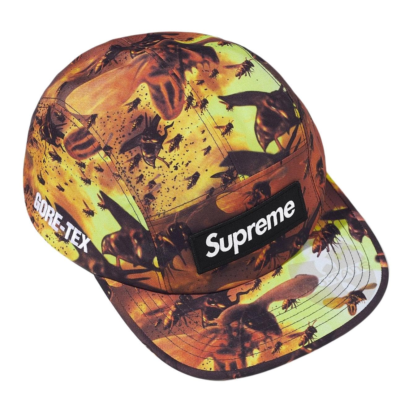 Кепка Supreme Полиэстеровые Волоконные Кепки Унисекс Черный Темно-Коричневый - изображение 2