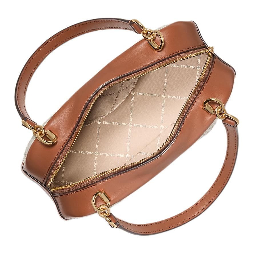 Мини-сумка MICHAEL KORS Cecily Холщовая Сумка через плечо Маленькая Женская Ваниль - изображение 2