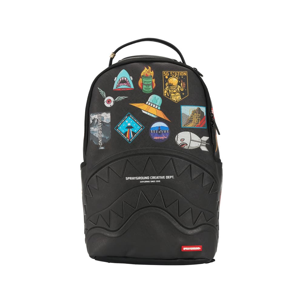 Рюкзак SPRAYGROUND ПВХ Рюкзак Стандартный (Standard) Унисекс Черный - изображение 1