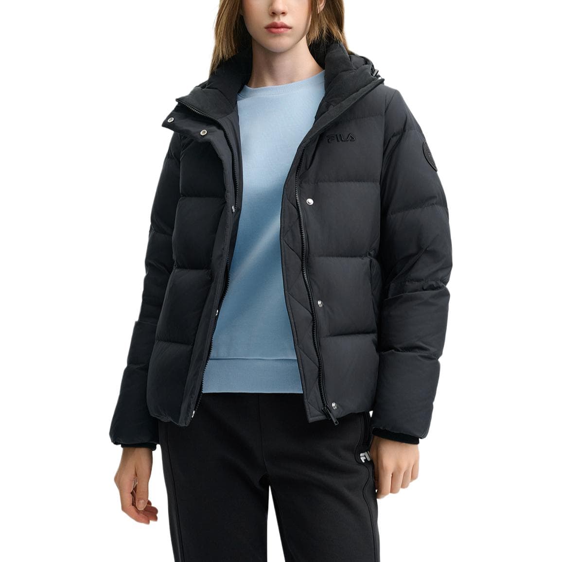 Пуховик Fila Heritage Пуховик Женский Легенда Синий - изображение 3