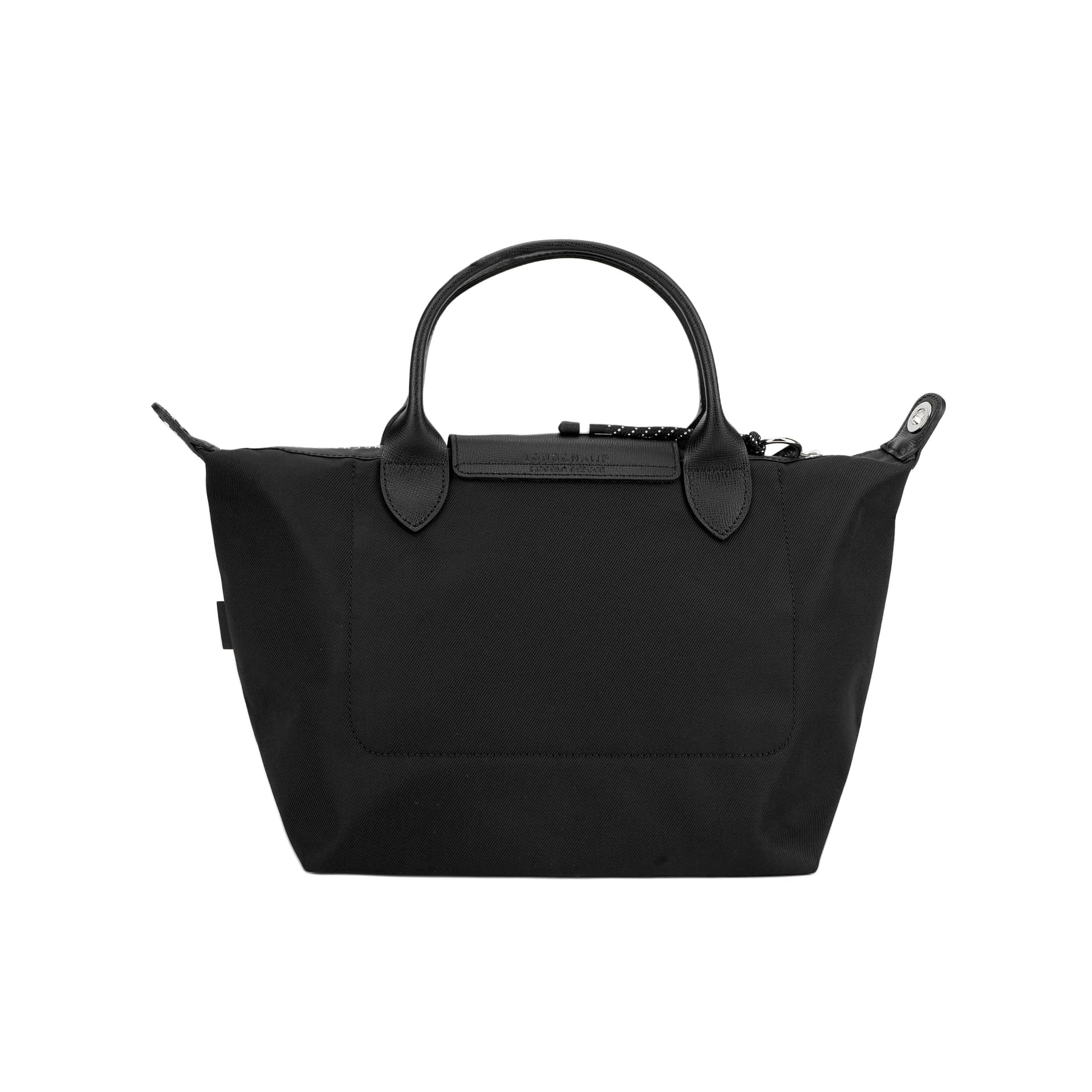 Сумка LONGCHAMP Le Pliage Energy Складная холщовая сумка на одно плечо маленькая женская черная - изображение 3