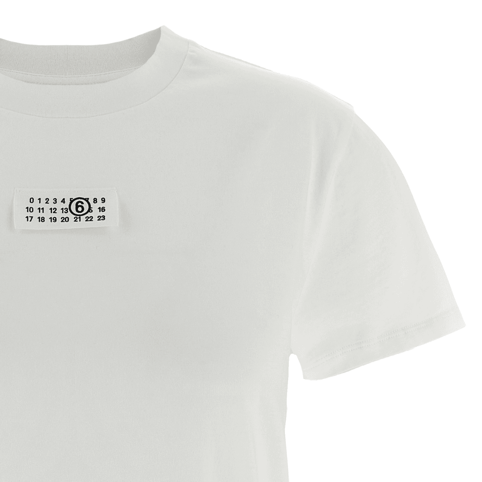 Футболка MM6 Maison Margiela T-рубашка Женская Чисто Белая - изображение 4