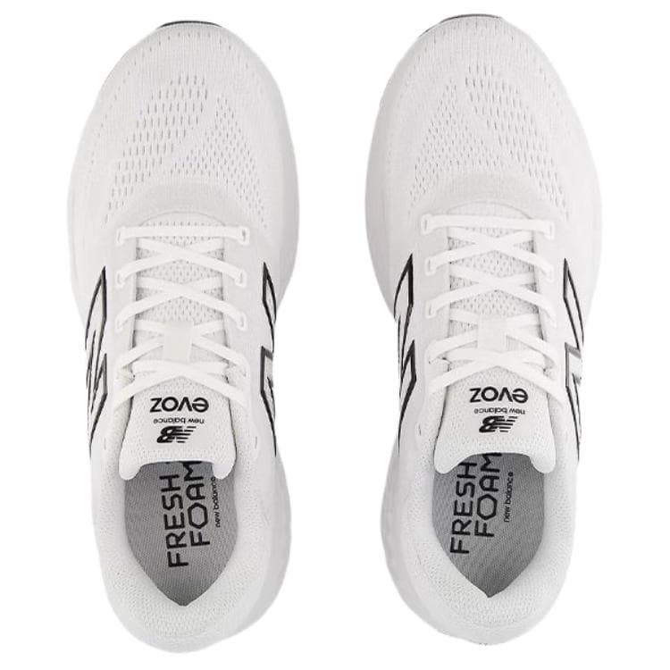 Кроссовки для бега New Balance Fresh Foam X EVOZ V4 Повседневные беговые кроссовки Мужские Белые - изображение 4