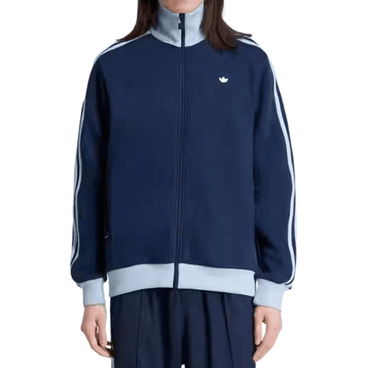 Куртка Adidas Originals TRACK TOP Премиум Куртка Международная версия Мужская Темный Индиго - изображение 2