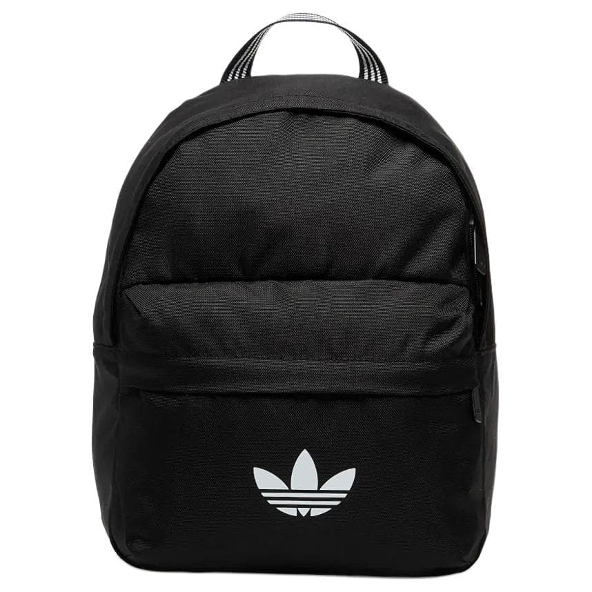 Рюкзак Adidas Originals Adicolor Полиэстеровый Рюкзак Маленький Женский Черный - изображение 1