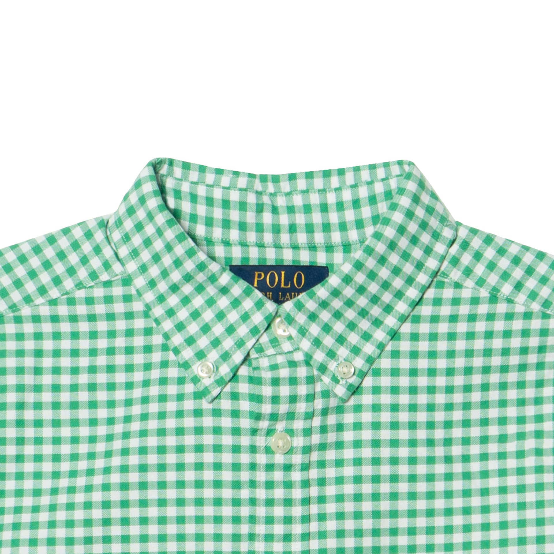 Polo Ralph Lauren Повседневная рубашка зеленая детская - изображение 3