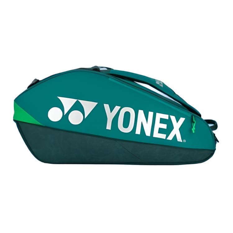 Спортивная сумка YONEX Сумки для ракеток для бадминтона 9 шт. Спортивный стиль Рюкзак Оливково-зеленый Унисекс - изображение 3