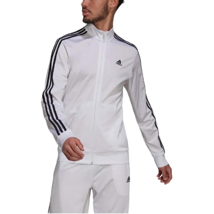Куртка adidas Essentials Warm-Up 3 Stripes Track Jacket - изображение 2