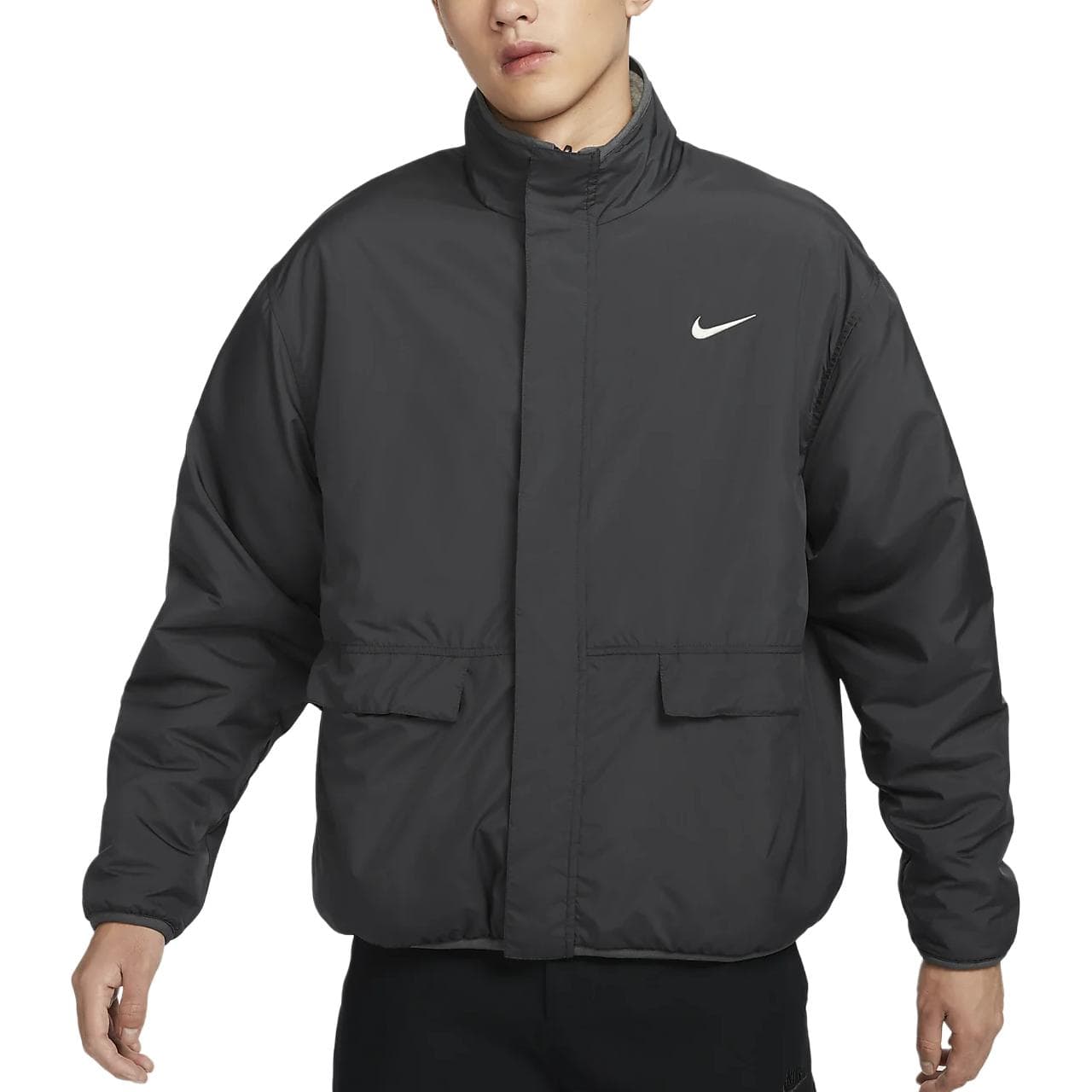 Куртка Nike Sportswear Куртки и Пальто Мужские Черные - изображение 3