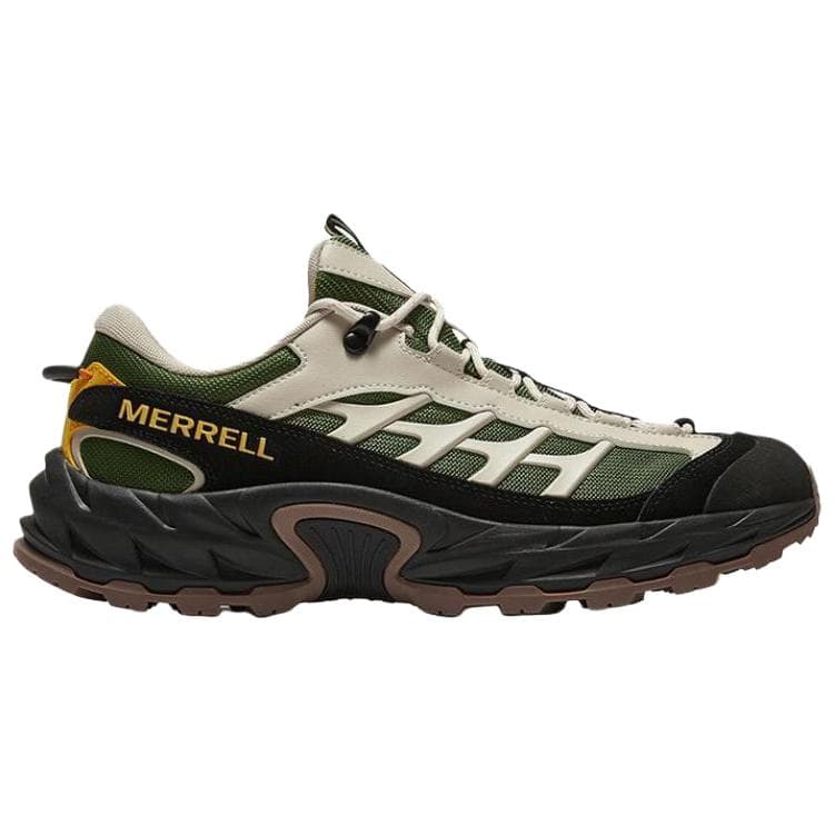 Кроссовки MERRELL ME Wilderness Hiking Низкие Кеды для Альпинизма Обувь Унисекс Бежево-Зеленая - изображение 2
