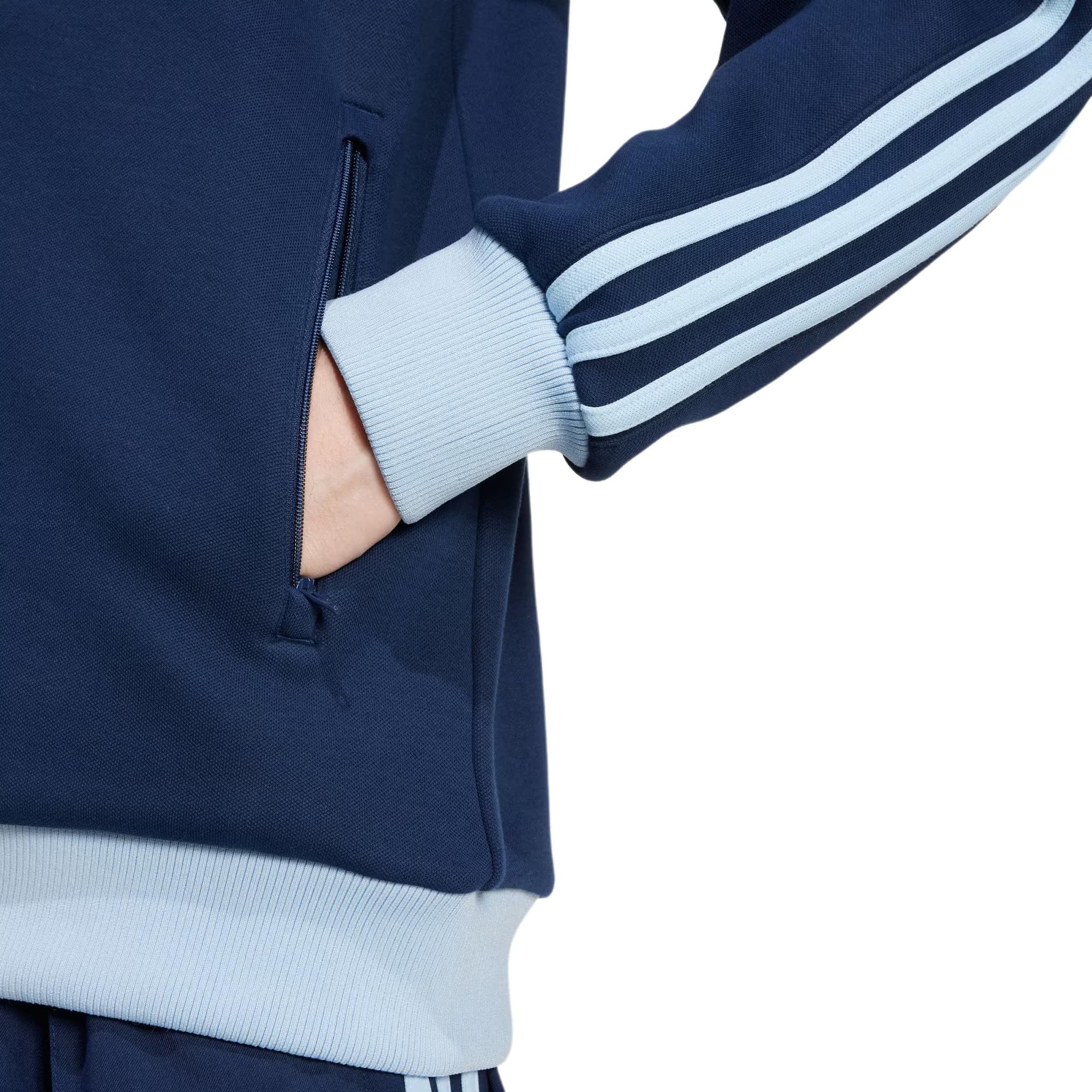 Куртка Adidas Originals TRACK TOP Премиум Куртка Международная версия Мужская Темный Индиго - изображение 4