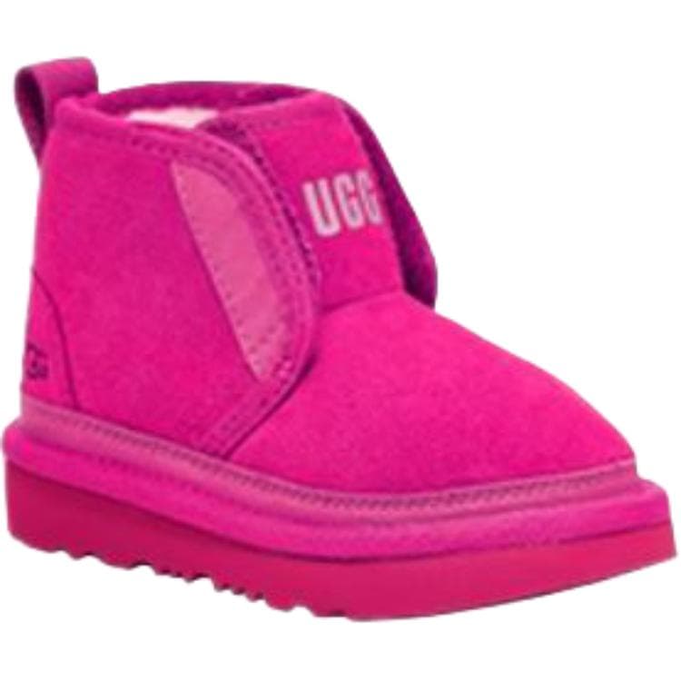 UGG Neumel противоскользящие устойчивые к истиранию дышащие зимние ботинки фиолетового цвета для детей - изображение 3