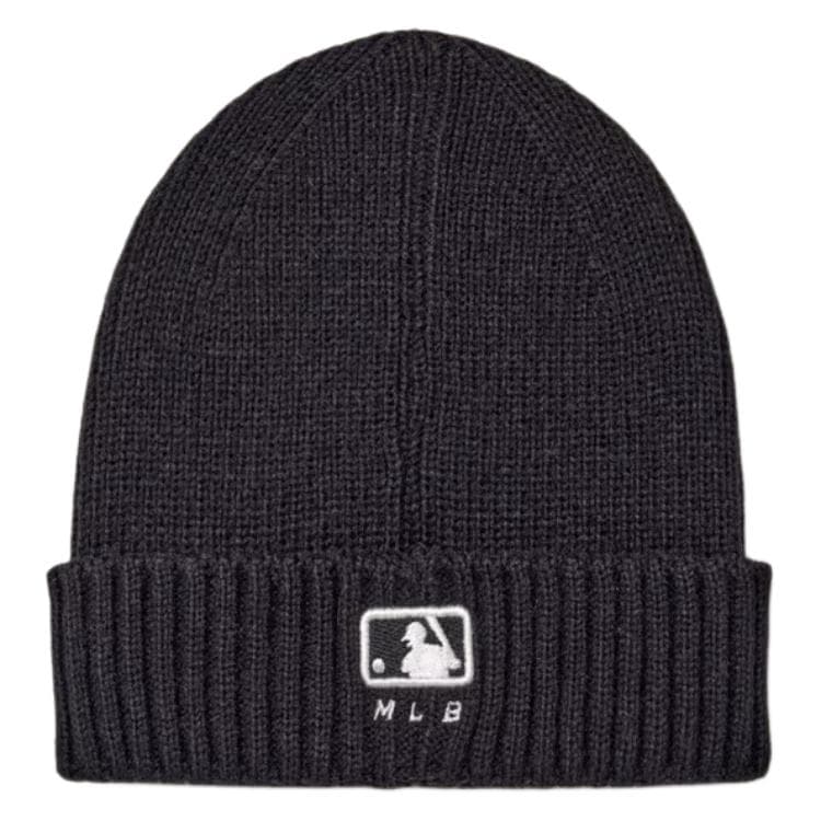 Шапка MLB Акриловые шапки-бини для детей черные - изображение 2