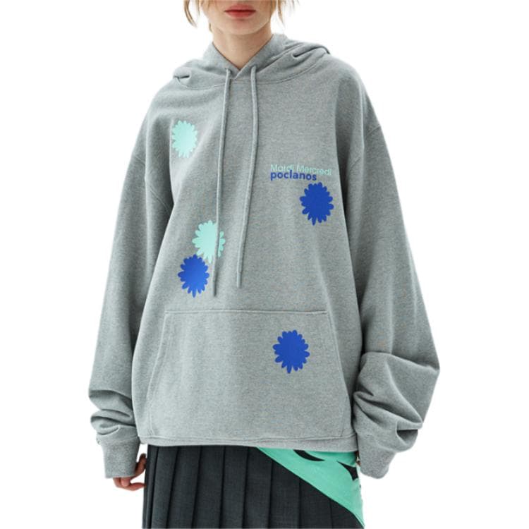 Кофта MARDI MERCREDI x POCLANOS fw25 Oversized HOODY - Серый MARDI Свитшот Унисекс - изображение 1
