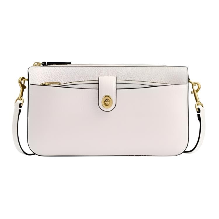 Сумка через плечо Coach 21 Bella Small Crossbody Pink White - изображение 1
