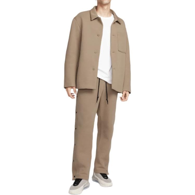 Куртка Nike Tech Fleece Jacket Brown - изображение 5