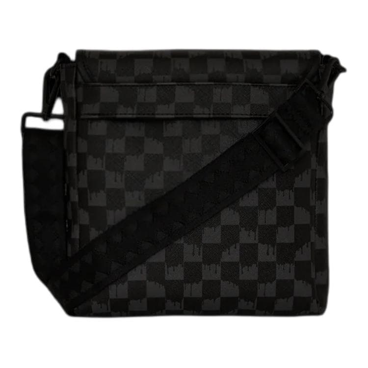 Сумка через плечо SPRAYGROUND Искусственная кожа Курьерская сумка Сумка через плечо Большая Унисекс Черная - изображение 3