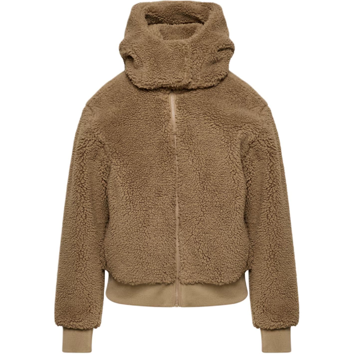 ARITZIA FW25 Ледниковый ZIP Толстовка Бархатовое Ощущение Пальто Женское - изображение 1