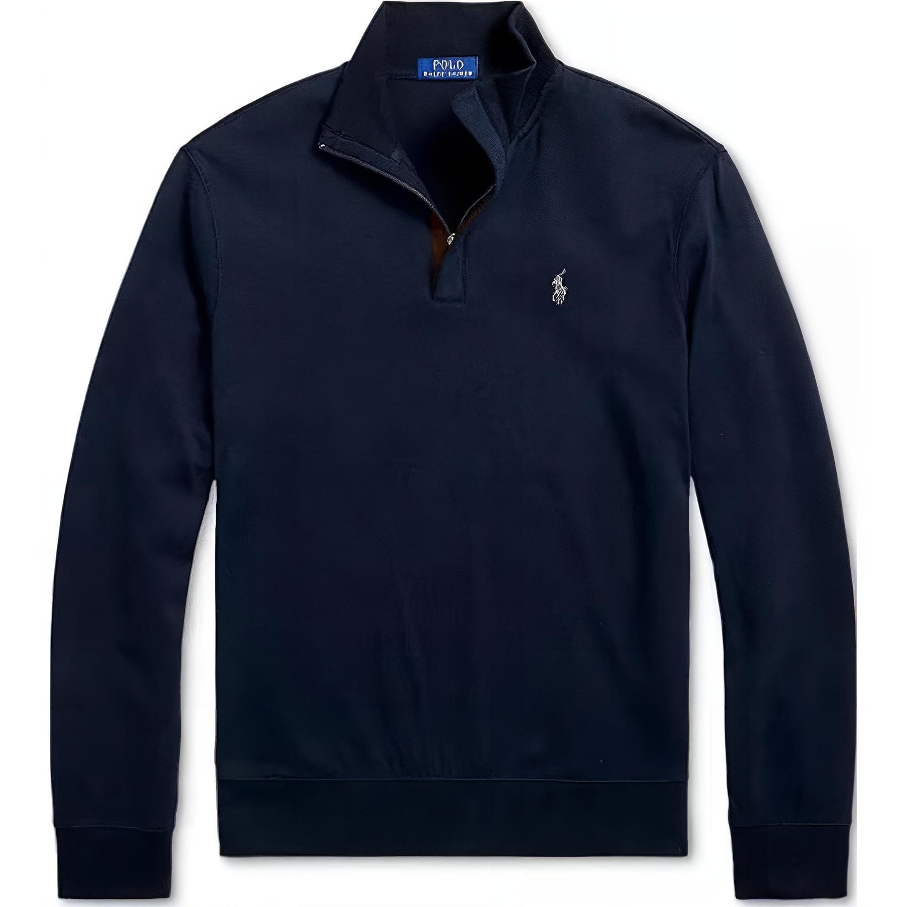 Худи Polo Ralph Lauren SS25 Толстовка мужская с вышивкой логотипа морского синего цвета - изображение 1