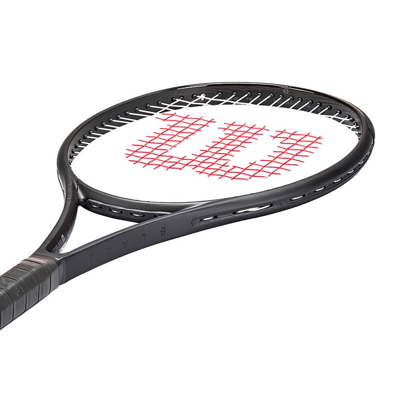 Wilson BLADE V9 Noir 100L 285g Ракетка Вес 100 Квадратных Дюйм Голова Размер Черный Теннисные Ракетки - изображение 4
