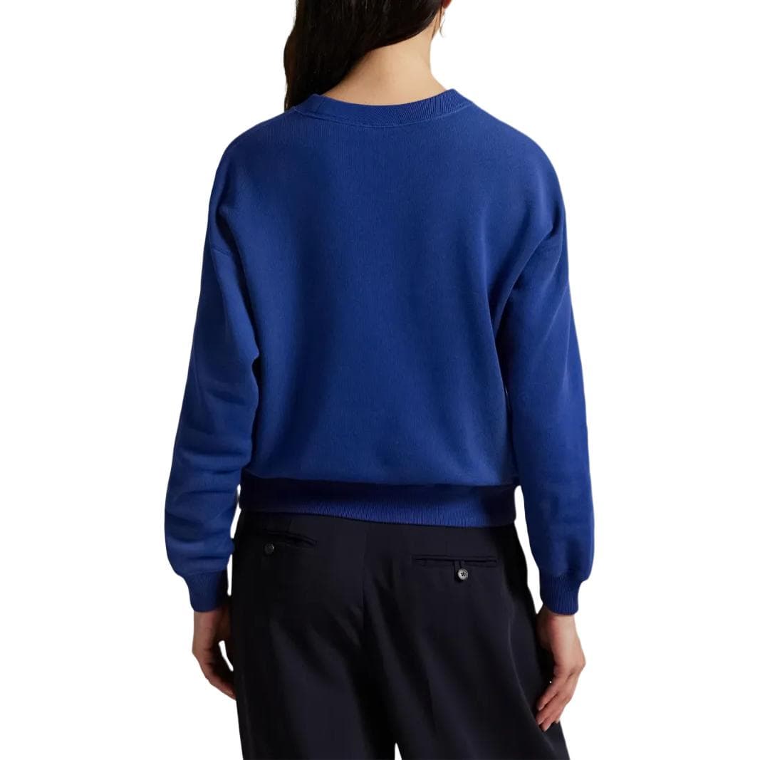 Худи Polo Ralph Lauren Polo Bear Толстовка Свободный крой Женский Синий - изображение 3