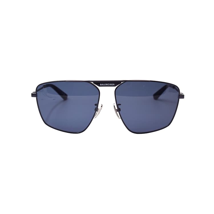 Солнцезащитные очки Balenciaga Aviator Солнцезащитные очки Мужские Черные Серые - изображение 2