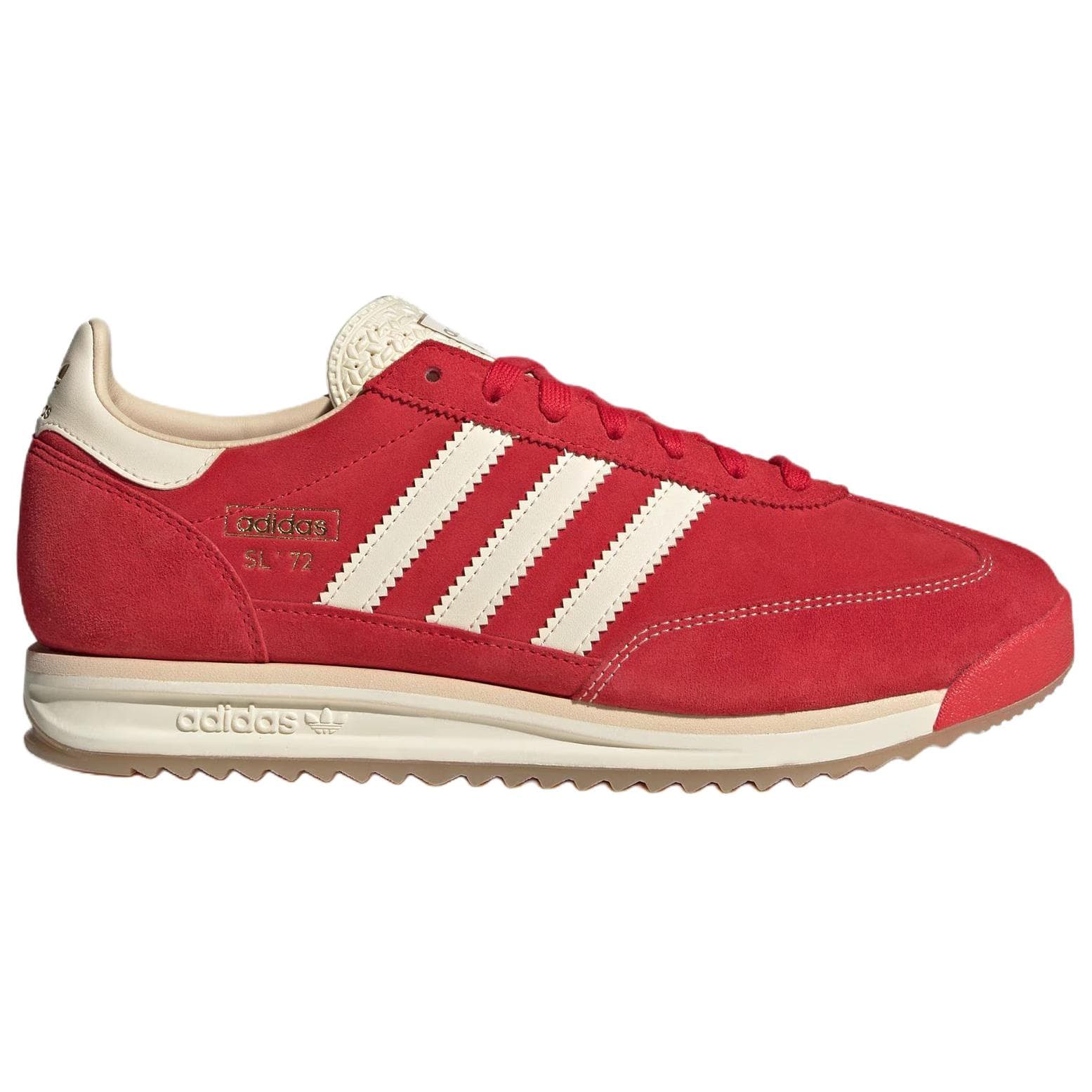 Кроссовки для бега Adidas Originals SL 72 RS Беговые кроссовки Унисекс Каменный красный - изображение 2