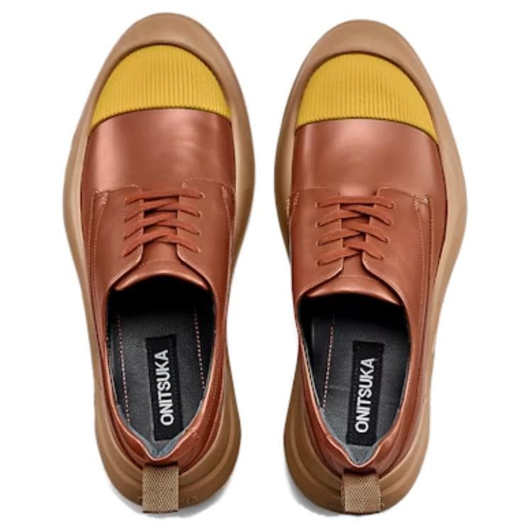 Кроссовки Onitsuka Tiger Wigurve Повседневная обувь Унисекс Коричневый - изображение 3