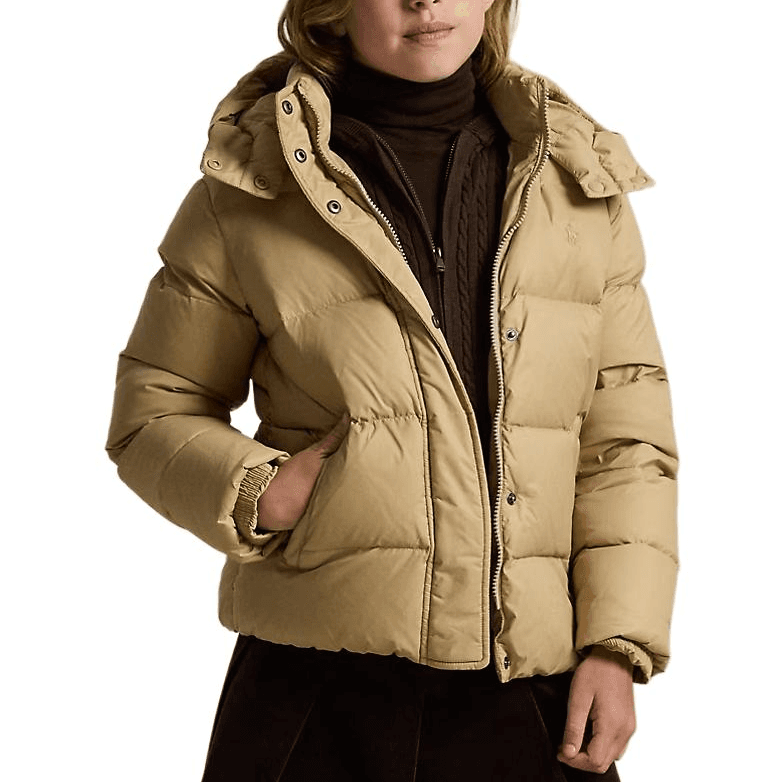 Polo Ralph Lauren FW25 Пуховик Подростки Винтаж Хаки - изображение 5