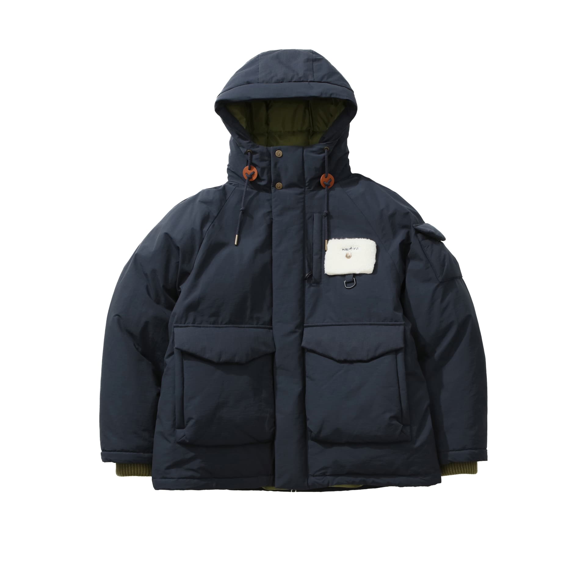 Зимняя куртка Nautica White Sail Пуховик Унисекс - изображение 3