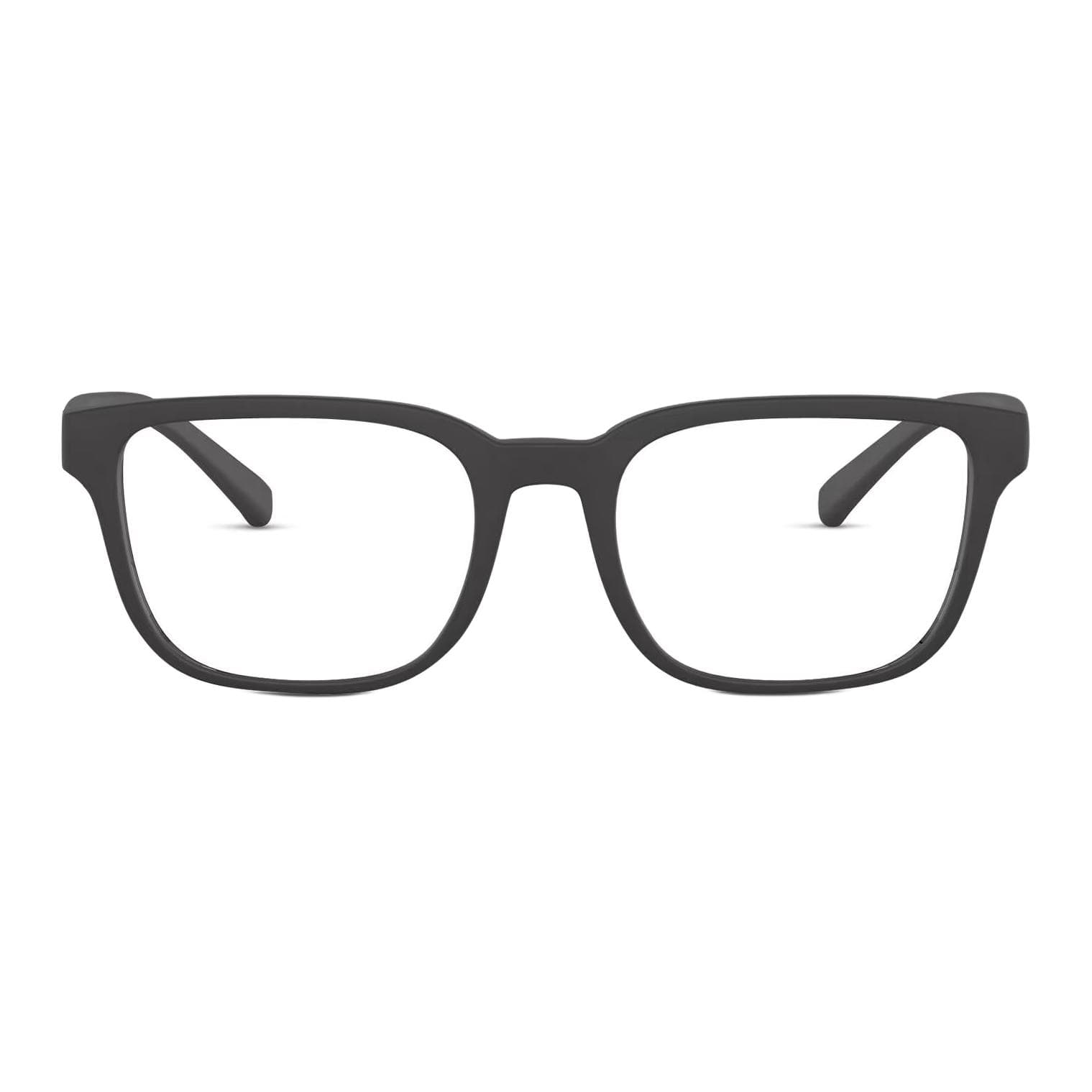 Оправа ARMANI EXCHANGE Квадратная форма Оправы для очков Унисекс Матовый черный - изображение 2