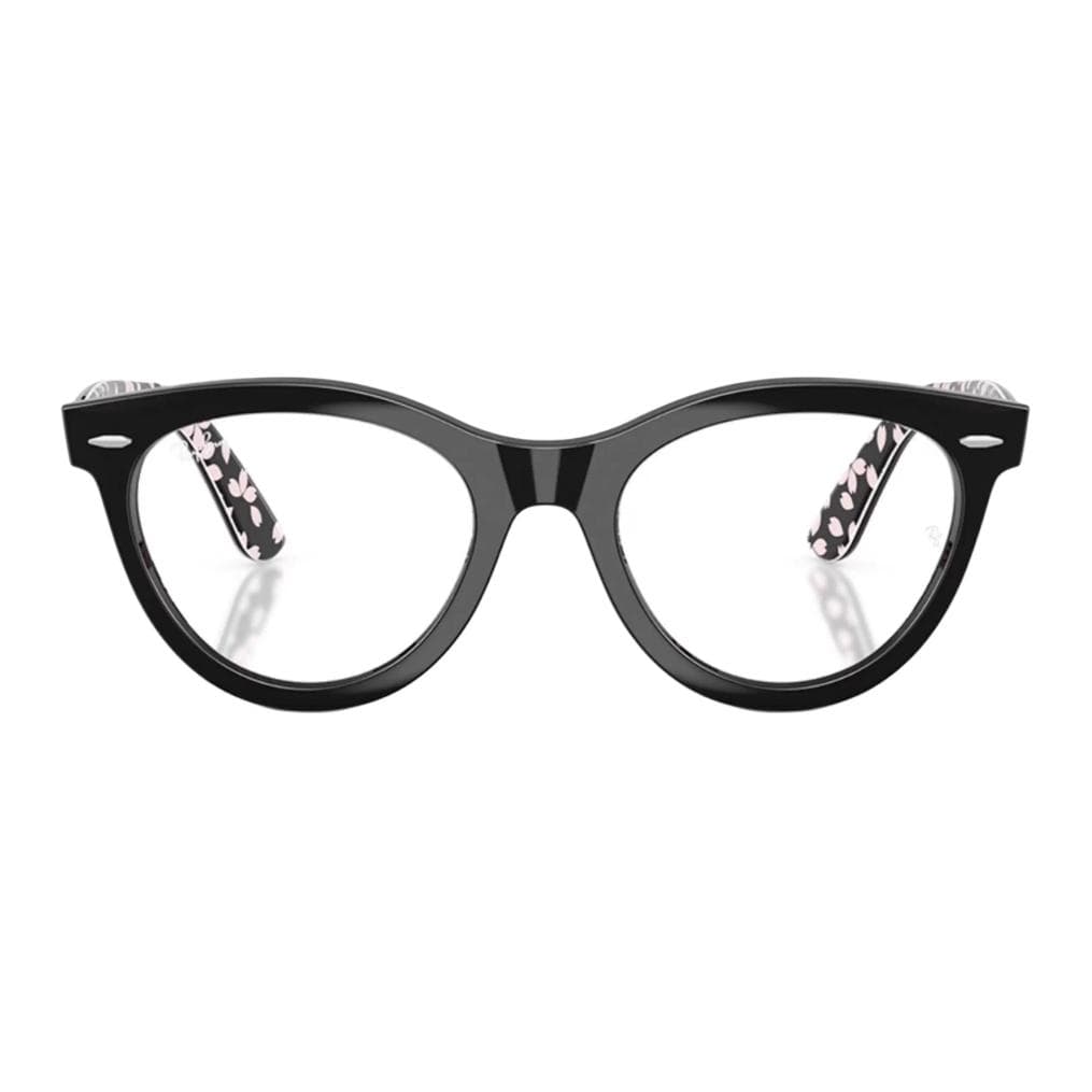Оправа RayBan Овалные Очки с Диоптриями Унисекс Черные - изображение 3