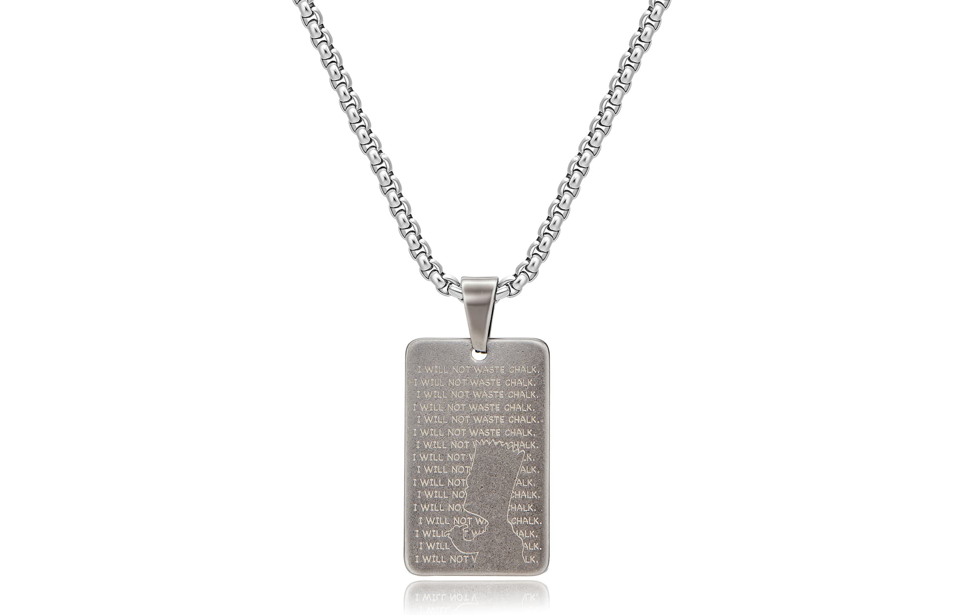 Ожерелье The Simpsons Titan Steel Necklaces Unisex Симпсоны Титановые Стальные Ожерелья Унисекс - изображение 1
