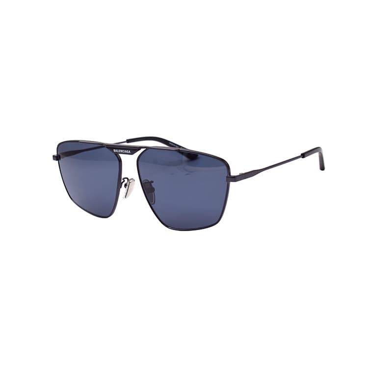Солнцезащитные очки Balenciaga Aviator Солнцезащитные очки Мужские Черные Серые - изображение 1