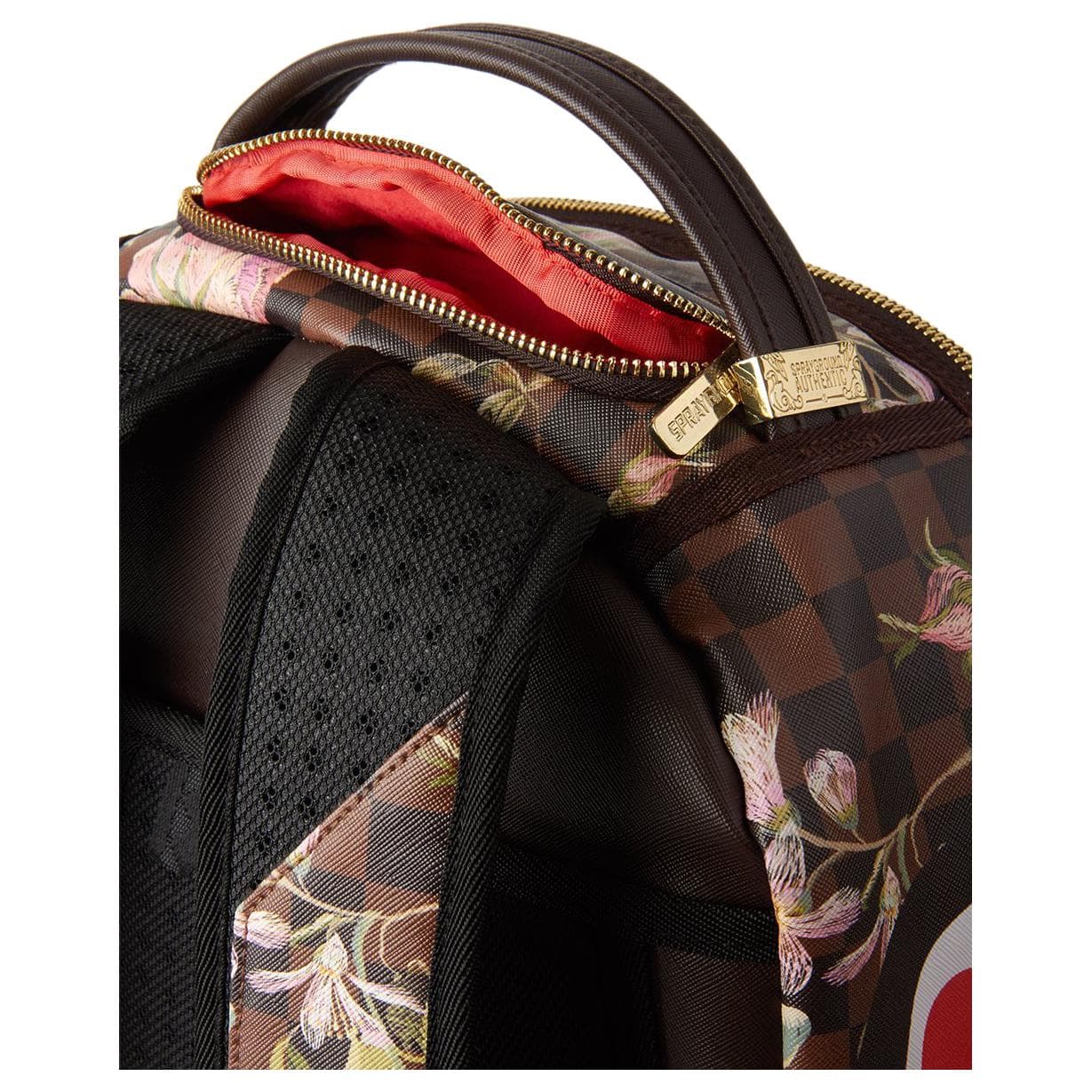 Рюкзак SPRAYGROUND Веганский кожаный рюкзак унисекс коричневый - изображение 6