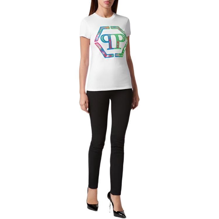 Футболка PHILIPP PLEIN SS24 T-Shirt Sexy Pure LogoT - изображение 2