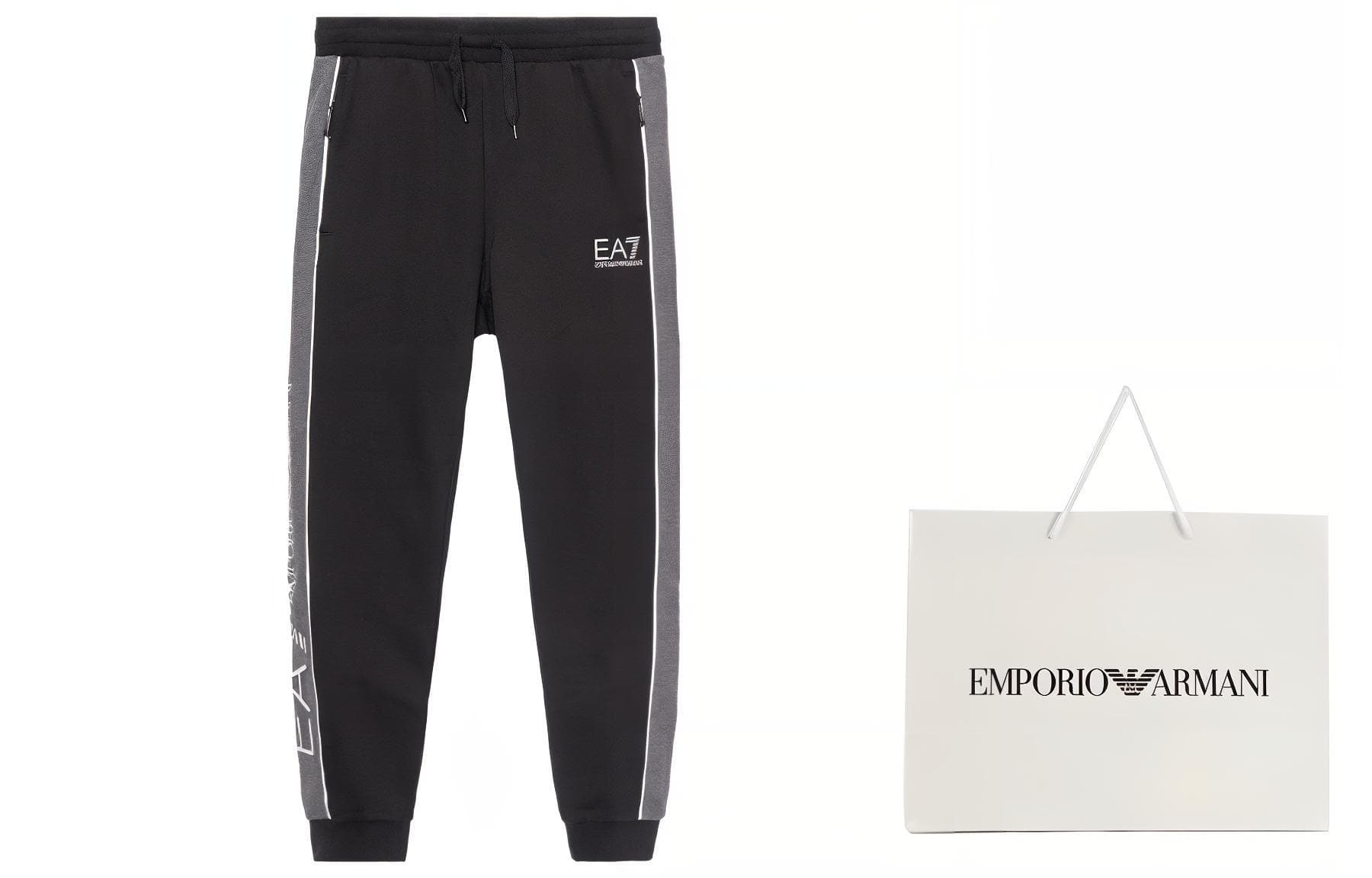 Штаны EMPORIO ARMANI FW22 Logo - изображение 3