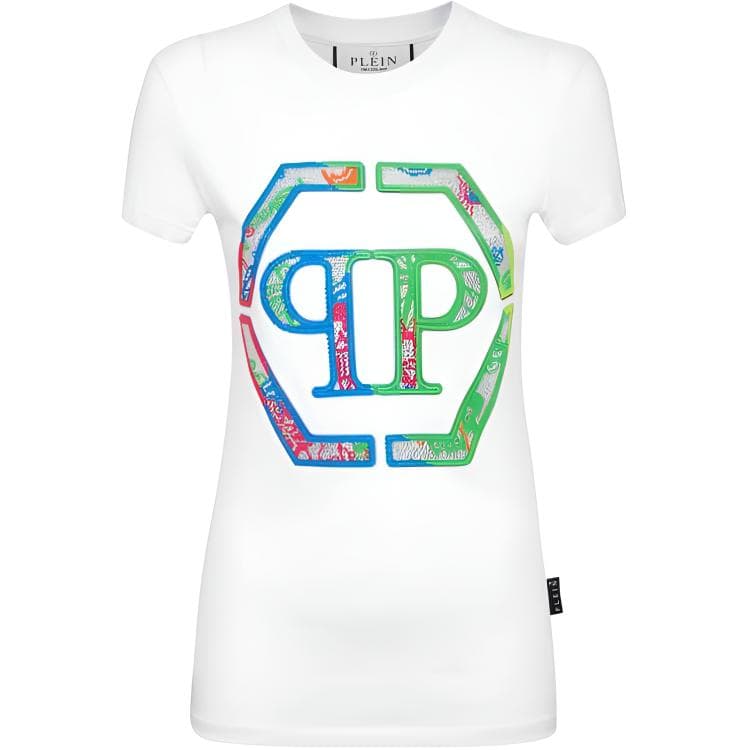 Футболка PHILIPP PLEIN SS24 T-Shirt Sexy Pure LogoT - изображение 1