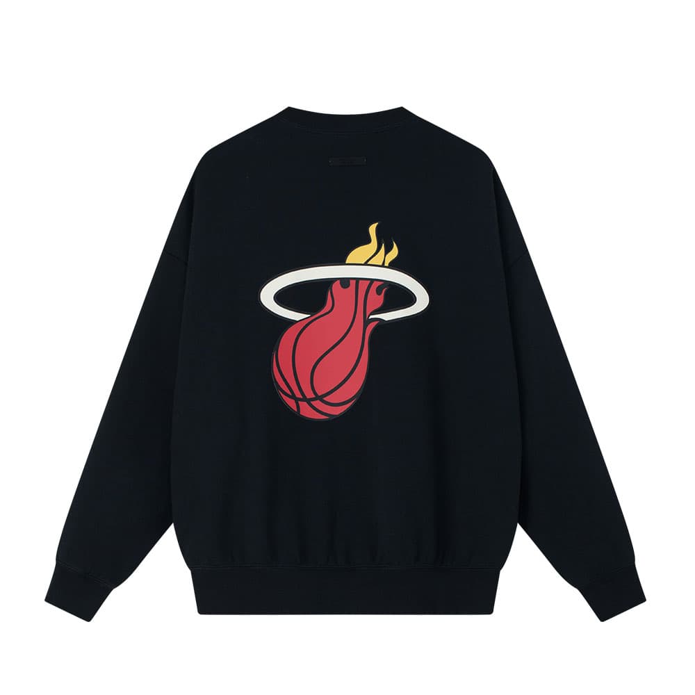 Худи Essentials NBA FW25 HEAT SPORTS FIT CREWNECK - изображение 2
